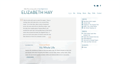 Desktop Screenshot of elizabethhay.com